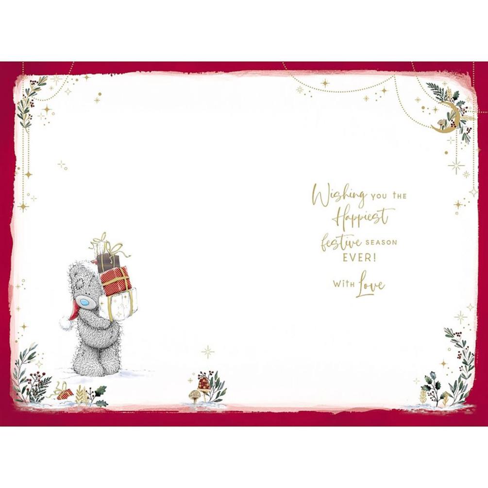 Lovely Granddaughter Me to You Bear Christmas Card Extra Image 1